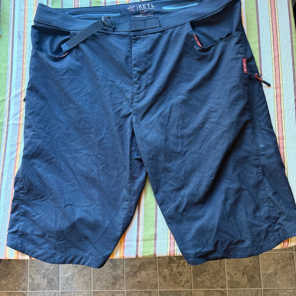 KETL Men's Athletic Shorts - Navy